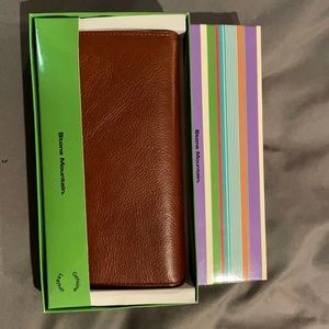 Genuine Leather Wallet Brown